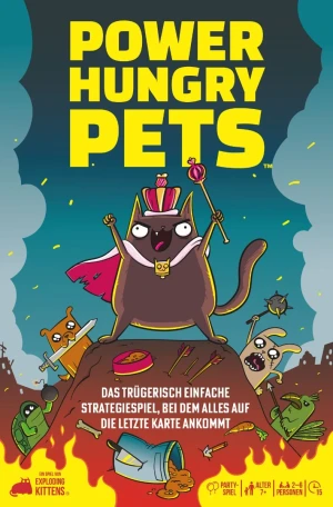Kartenspiel Power Hungry Pets