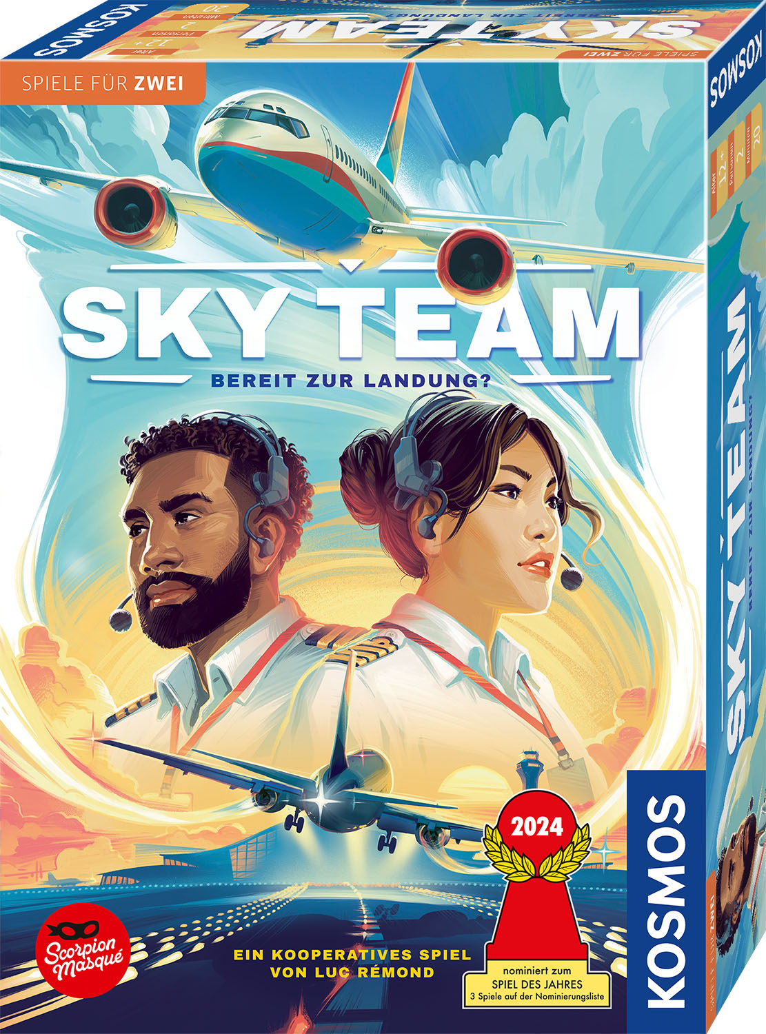 Kosmos Würfelspiel Sky Team - Spiel des Jahres 2024