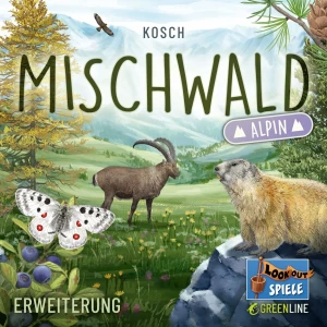 Asmodee Kartenspiel Mischwald | Alpin - Erweiterung