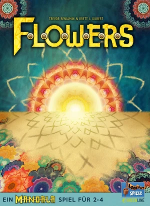 Asmodee Kartenspiel Flowers: Ein Mandala Spiel