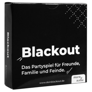 Kartenspiel Blackout - Schwarze Edition