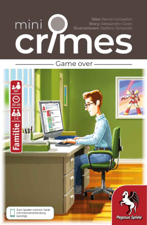 Kartenspiel MiniCrimes: Game over