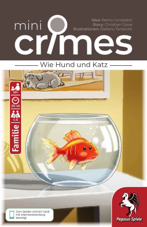 Kartenspiel MiniCrimes: Wie Hund und Katz