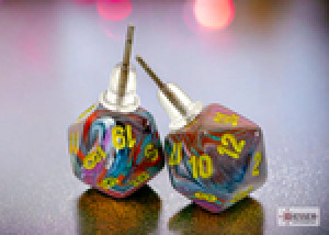 Spiel Ohrstecker - w20 Festive Mosaic