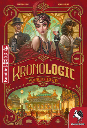 Kartenspiel Kronologic: Paris 1920