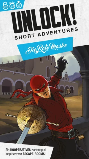 Kartenspiel Unlock! Short Adventures | Die Rote Maske - Einzelszenario