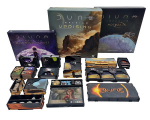 Spiel e-Raptor Sortiereinsatz für Dune: Imperium - Uprising (UV Print)