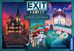 EXIT: Das Spiel | Schloss Gemeinstein & Mission Candyland (Family-Doppelbox)