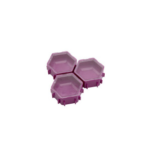 Spiel Aufbewahrungsschalen: Honeycombs (3er Set) - Totally Pink