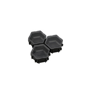 Spiel Aufbewahrungsschalen: Honeycombs (3er Set) - Space Black