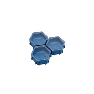 Spiel Aufbewahrungsschalen: Honeycombs (3er Set) - Azul Blue
