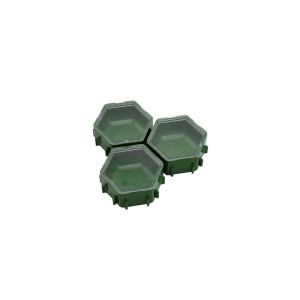 Spiel Aufbewahrungsschalen: Honeycombs (3er Set) - Glenmore Green