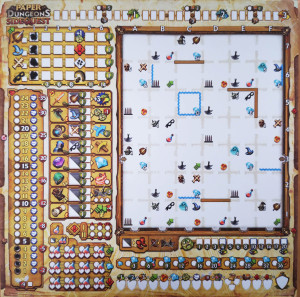 Grimspire Würfelspiel Paper Dungeons - Side Quest - Ersatzblock