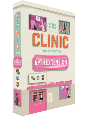 Brettspiel Klinik: Deluxe-Edition | Die 69. Erweiterung (Pink)