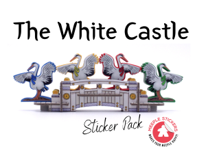 Spiel Die Weiße Burg - Stickerpack