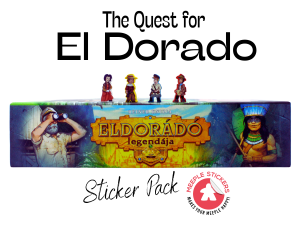 Spiel Wettlauf nach El Dorado - Stickerpack