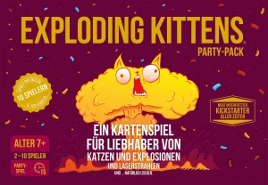 Kartenspiel Exploding Kittens Party-Pack (für bis zu 10 Spieler)