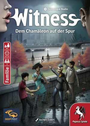 Kartenspiel Witness | Dem Chamäleon auf der Spur