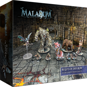 Brettspiel Maladum - Beasts of Enveron Expansion (DE)