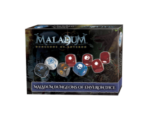 Brettspiel Maladum - Dungeons of Enveron - Dice