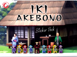 Spiel Iki Akebono - Stickerpack