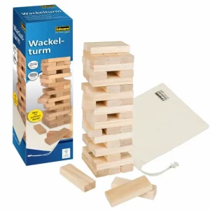 Brettspiel Wackelturm mit Tasche
