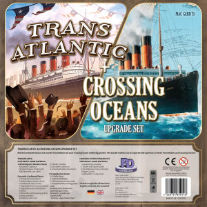 Brettspiel TransAtlantic + Crossing Oceans Upgrade Set