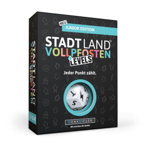 Stadt Land Vollpfosten - Levels - Junior Edition: Jeder Punkt zählt