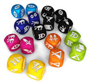 Spiel Lands of Galzyr - Extra Dice Set