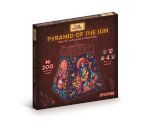 Spiel CluePuzzle: Die Sonnenpyramide | Tag der Toten - Set