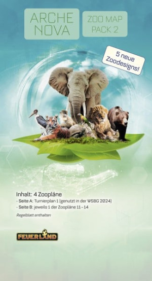 Brettspiel Arche Nova | Zoo Map Pack 2 - Minierweiterung