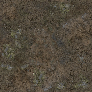 Spiel Battle Systems | Muddy Streets - Spielmatte mit Raster (60x60cm)