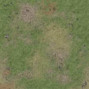 Spiel Battle Systems | Grassy Fields - Spielmatte mit Raster (90x90cm)