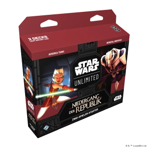 Star Wars Unlimited | Niedergang der Republik - Zwei-Spieler-Starter
