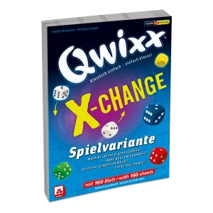 Würfelspiel Qwixx | X-Change - Zusatzblöcke
