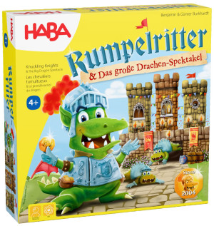 Haba Brettspiel Rumpelritter & Das große Drachen-Spektakel