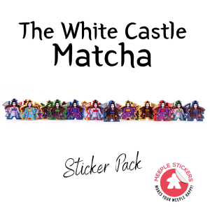 Spiel Die Weiße Burg | Matcha Erweiterung - Stickerpack