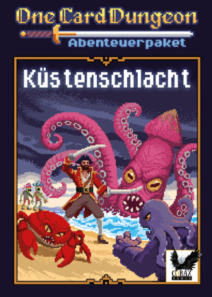Kartenspiel One Card Dungeon | Küstenschlacht - Abenteuerpaket