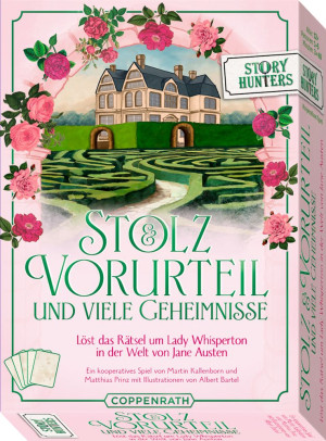 Kartenspiel Story Hunters: Stolz & Vorurteil und viele Geheimnisse