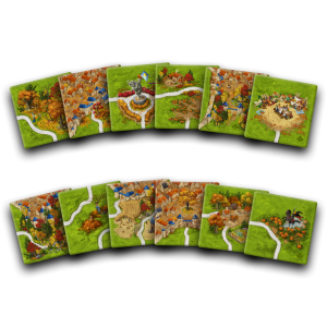 Brettspiel Carcassonne | 4 Jahreszeiten: Der Herbst - Zusatzplättchen