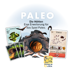 Asmodee Brettspiel Paleo | Die Höhlen - Minierweiterung