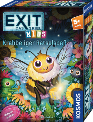Kosmos Kartenspiel EXIT: Das Spiel - Kids | Krabbeliger Rätselspaß