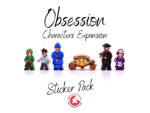 Spiel Obsession Charakter Expansion - Stickerpack