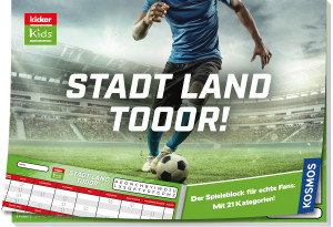 Kosmos Spiel Kicker Kids Stadt-Land-Tor!
