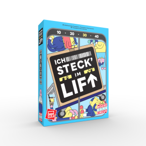 Kartenspiel Ich steck im Lift
