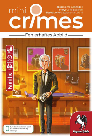 Kartenspiel MiniCrimes: Fehlerhaftes Abbild