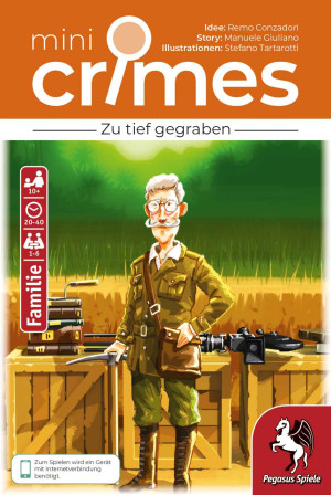 Kartenspiel MiniCrimes: Zu tief gegraben
