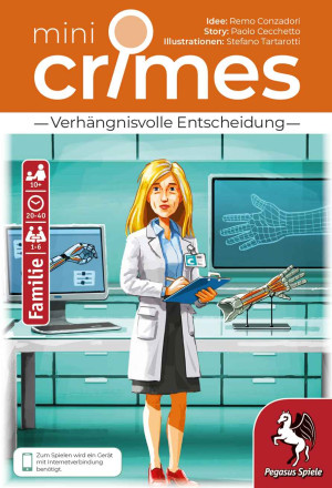Kartenspiel MiniCrimes: Verhängnisvolle Entscheidung