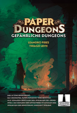 Würfelspiel Paper Dungeons | Gefährliche Dungeons - Minierweiterung