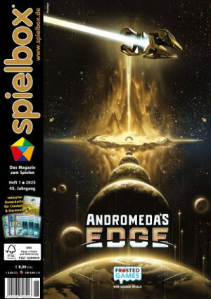 Spiel spielbox 01/2025 inkl. Promos für Harmonies und Civolution